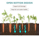 Raised Garden Bed Kit Outdoor Planter Box with Open Bottom Design and Optional Setup Shapes