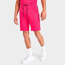 MEN'S HUGO BOSS LAYERED LOGO FRENCH TERRY SHORTS