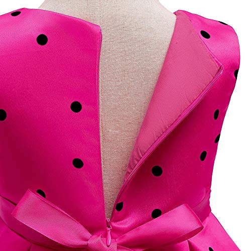 Girls Polka Dot Halloween Christmas Princess Party Cosplay Pageant Fancy Costume