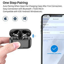Hybrid Active Noise Cancelling Wireless Earbuds, in-Ear Detection Headphones