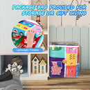 PartyKindom Kids Play Rug Mat Playmat with Non-Slip Design Playtime Collection