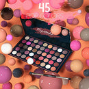 Matte Eyeshadow Palette Neutral with Brushes,Brown and Nude Pink 45 Shades