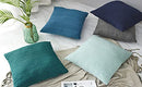 Throw Pillow Covers, Pack of 2 Super Soft Elegant Modern Embossed Patterned