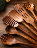 Kitchen utensils set 11pcs wood cooking utensils,cookware durable