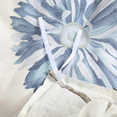 Silhouette Reversible Floral Print 3-Piece 100% Cotton Bedding Set