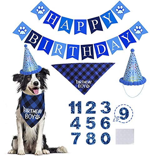 Dog Birthday Party Set, for Dog Birthday Party Supplies