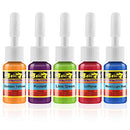 Solong Tattoo Ink Set 54 Complete Colors Pigment Kit 1/6oz (5ml) Tattoo Supply for Tattoo Kit TI1001-5-54