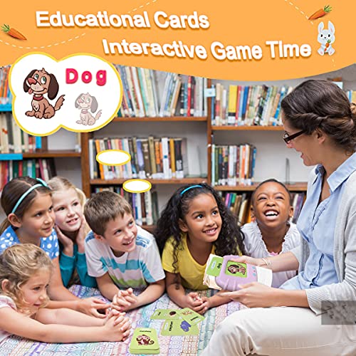 Educational Toys for 2 3 4 5 Year Old Kids Toddler Flash Cards, Learning Toys Age 2-4