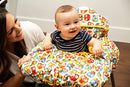 Croc N Frog 2-in-1 Shopping Cart Cover and High Chair Cover for Baby Boy or Girl
