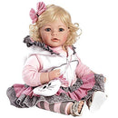 Realistic Baby Doll The Cat's Meow Toddler Doll - 20 inch, Soft CuddleMe Vinyl