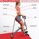 Squat Assist Row-N-Ride™ Trainer for Glutes Workout with Online Training Video