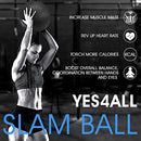 Yes4All 10 lbs Slam Ball for Strength and Crossfit Workout