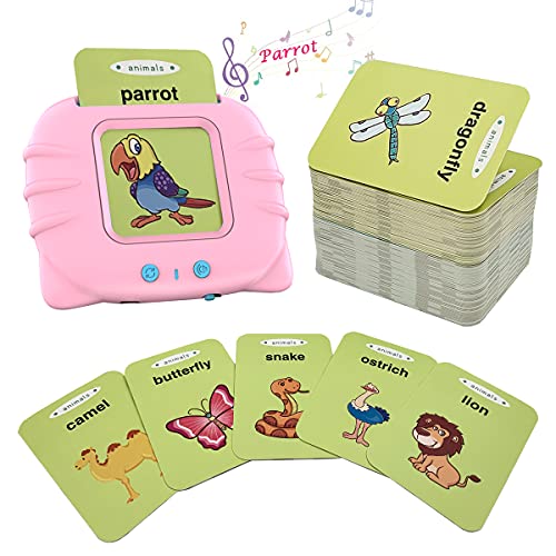 Educational Toys for 2 3 4 5 Year Old Kids Toddler Flash Cards, Learning Toys Age 2-4