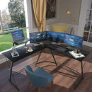 Casaottima L Shaped Desk, 51" Gaming Desk, Computer Desk, L Desk