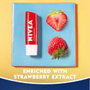 NIVEA Lip Care, Fruit Lip Balm Variety Pack, Tinted Lip Balm, 0.17 Oz, Pack of 4
