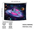 Astronaut Wall Fantasy Space Tapestry (60L x 50W inches)