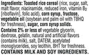 Rice Krispies Treats Marshmallow Snack Bars, Kids Snacks, School Lunch