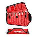 8-piece Ratcheting Combination Wrench Set, Metric 9-17 mm, Flex Head,