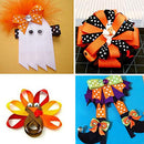 Supla  Wide Solid Grosgrain Ribbons Bulk Rainbow Color  Ribbons Set