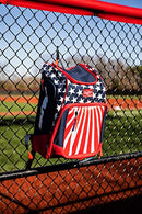 Rawlings Legion Baseball & Softball Players Equipment Backpack, Grey/Black