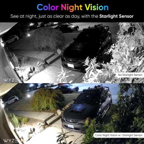 Cam v3 with Color Night Vision, Wired 1080p HD Indoor/Outdoor Video Camera