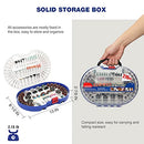 276-piece Rotary Tool Accessories Kit Universal Fitment for Easy Cutting, Carving and Polishing