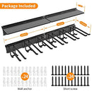 TORACK Garage Storage Organizer Systems, Wall Mount Overhead Shelving, 48 inch