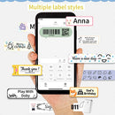 Small Label Printer Handheld Portable Bluetooth Label Maker Machine with Tape
