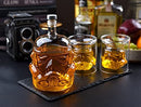 Transparent Creative Whiskey Decanter Set Stormtrooper Bottle With 2 Glass for Wine