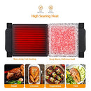 Raclette Table Grill, Electric Indoor Grill Korean BBQ Grill, 1200W Removable 2-in-1