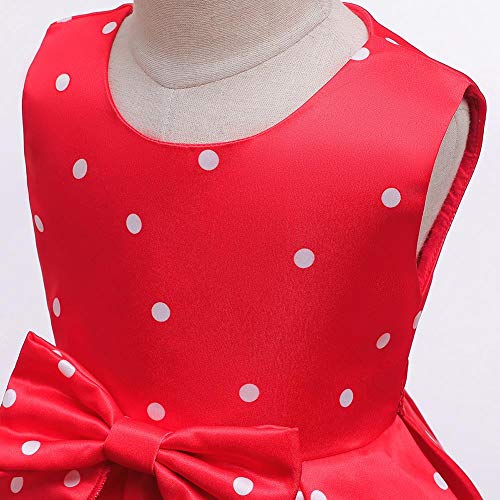 Girls Polka Dot Halloween Christmas Princess Party Cosplay Costume