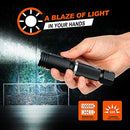 Flashlight, NICRON N7 600 Lumens Tactical Flashlight, 90 Degree Mini Flashlight