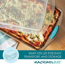 Nonstick Bakeware Set with Grips Includes Nonstick Bread Pan, Baking Sheet