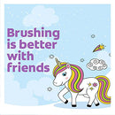 Colgate Kids Electric Battery Powered Toothbrush for Ages 3+, Extra Soft, Unicorn