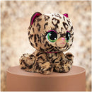 Lushes Designer Fashion Pets Sadie Spotson Leopard Cat Plush, Premium Stuffed Animal