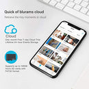Security Camera 2K, Baby Monitor Dog Camera 360-degree for Home Security