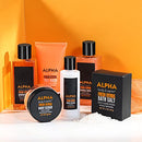 Gift Baskets for Men, Bath Spa Gift Set for Men, 9-Piece Citrus Scented Spa Set
