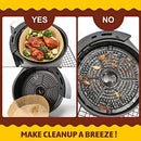 Air Fryer Disposable Paper Liner, 120 Pcs Air Fryer Liners, Non-stick Parchment Paper