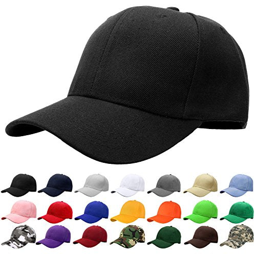 Baseball Cap Adjustable Size for Running Workouts and Outdoor Activities All Seasons