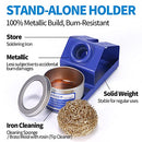 Safe 2 in 1 Soldering Iron Hot Air Rework Station °F /°C with Multiple Functions