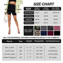 Sundwudu 4 Pack Biker Shorts for Women - 8” High Waist Summer Yoga,Running,Workout Shorts