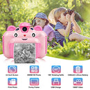 Instant Print Digital Camera for Kids, Toddler Camera with Zero Ink Print Paper, 20MP