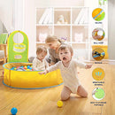 Baby Beach Tent, Portable Sun Shelter Baby Pool Tent, Kids Ball Pit Tent Paddling Pool