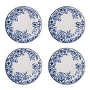 Gabriela Blue 16-Piece Dinnerware Set, Service for 4