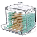 7 OZ Cotton Swab Pads Holder, Qtip Cotton Buds Ball Dispenser, Bathroom Containers