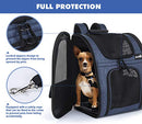 Pet Carrier Backpack, Dog Carrier Backpack, Expandable with Breathable Mesh for Small