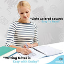 Graph Paper Notebooks Spiral Quad Ruled Grid Notebook Heavy Duty White Paper
