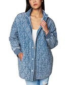 Womens Luxury Clothing Quilted Print Jacket, Comfortable & Stylish Windbreaker Coat