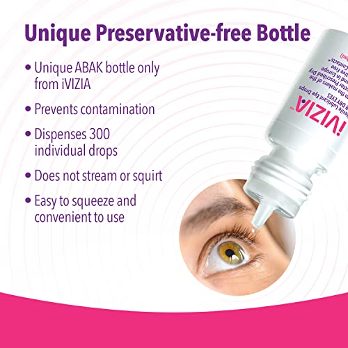 Lubricant Eye Drops for Dry Eyes, Preservative-Free, Moisturizing, Dry Eye Relief