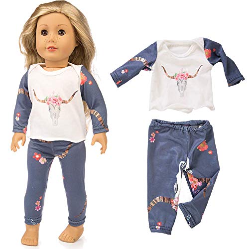 7 Sets 18 inch Doll Clothes Gifts and Accessories, Fit American 18 inch Girls Doll